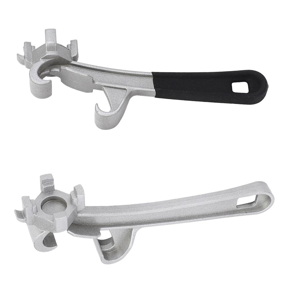 2PCS Bucket Opener Aluminum Alloy Multipurpose Metal Can Opener Bucket Lid Wrench Lid Remover Tool f