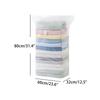 Vacuum Bags Large No Need Pump Plastic Storage Bags For Storing Clothes Blankets Compression Empty Bag Travel Accessories