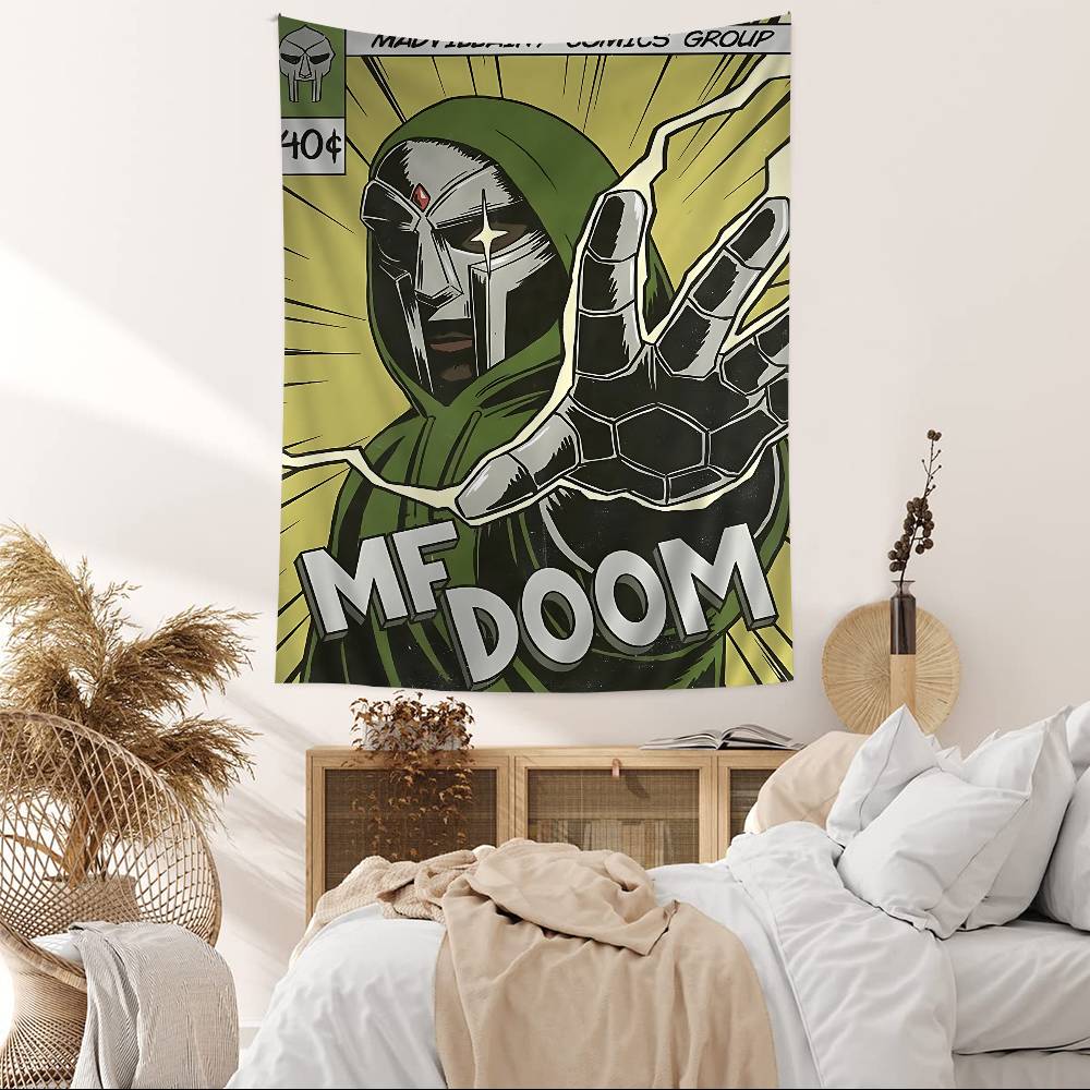 Mmf Ddoom Printed Large Wall Tapestry Art Science Fiction Room Home Decor Decor Blanket