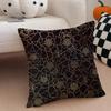 Chinese icecrack pattern with plum blossom Cushion Cover Throw Pillow Cover Hidden Button Durable Polyester Chair Cushion