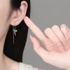Colorful Hummingbird Earrings - Long Line Bird Design for Women