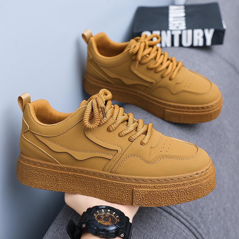 

Мужские туфли пшеничного цвета 2025 года, новые летние универсальные спортивные и развлекательные туфли для сноуборда, молодежная платформа, немецкие тренировочные ретро-туфли 39 хаки