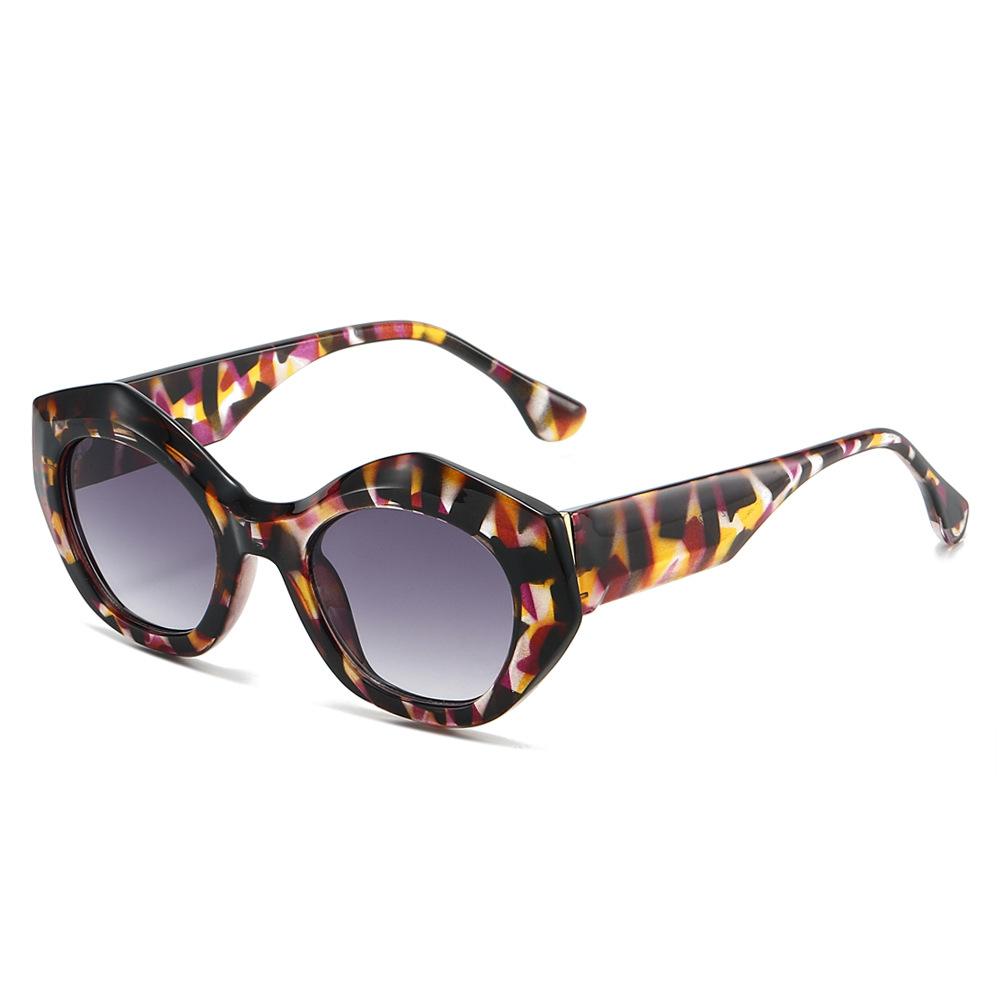 Fashion Small Frame Cat Eye Sunglasses Women's INS Style Versatile Street Style Shades Outdoor Travel UV Protective Eyewear