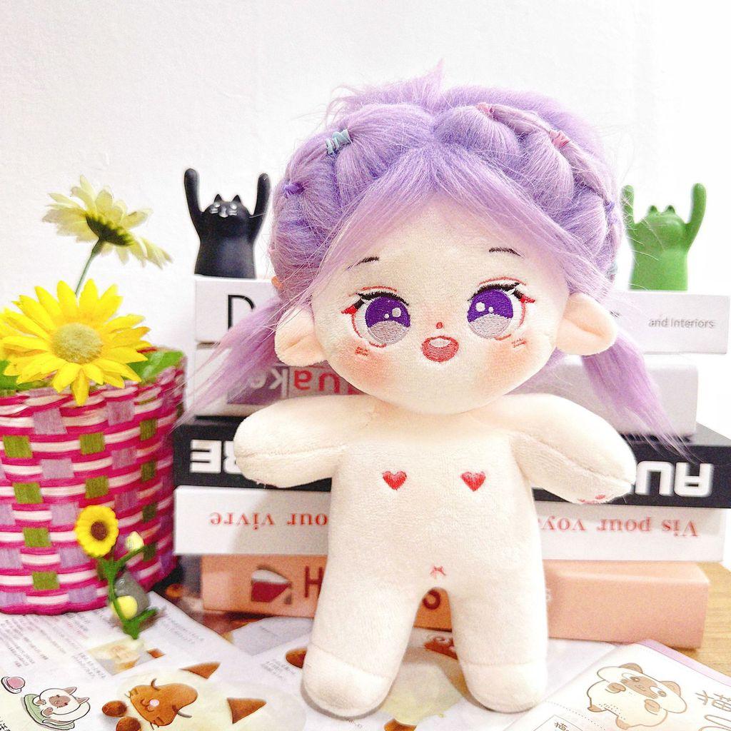 Cotton Stuffed Doll With Removable Clothes For Kids And Adults Collectible Plush Toy Gift