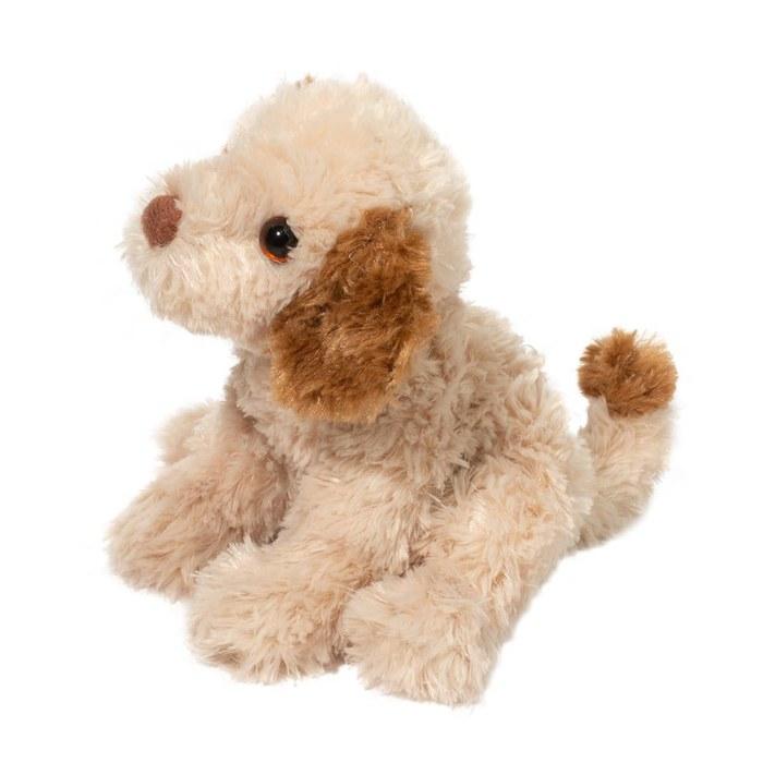 Douglas Biscuit Cavapoo Plush 8 inch Soft Realistic Cavapoo Puppy Toy for Children, Toddlers, and Dog Lovers Beige 7 inches