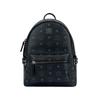 Coated Canvas Backpack Regular Unisex Black MMK6SVE37BK001