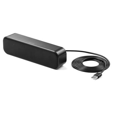 Sanwa Direct PC Maximale 6W 2m Kabel Lautsprecher, USB, Kompakt, Ausgang, Länge, Kabelgebunden, 400-SP109