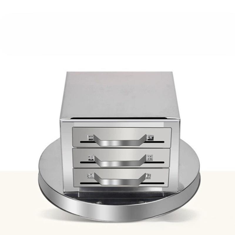 Rice Noodle Roll Food Steamer Kitchen Home Use Devices 3 Draw Cookware Changfen Machine 201 Stainless Steel