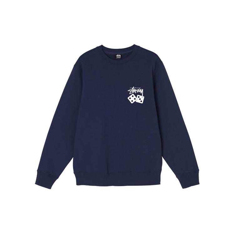 Stussy Dice Pigment Dyed Crew 1914721
