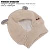 Knitted Rabbits Ear Pet Hat Noise   Warm Dog Grooming Earmuffs Hat for Large Dogs