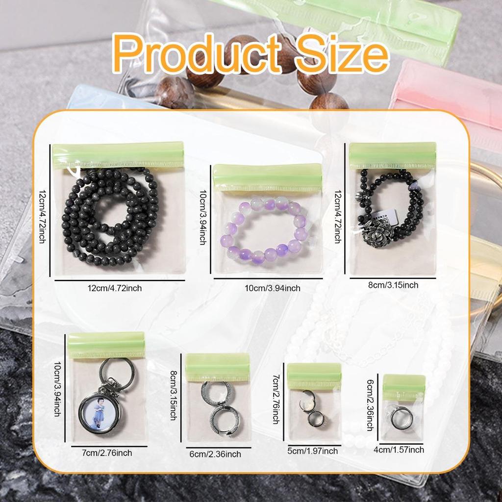28Pcs Small Jewelry Bags Earrings Storage Pouches for Bracelets Charms Rings