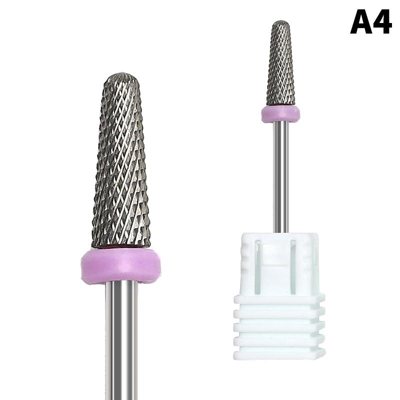 1Pc Tungsten Steel Nail Drill Bit Electric Milling Cutter for Manicure Pedicure Tools Nail Files Bits Apparatus Burr Drills