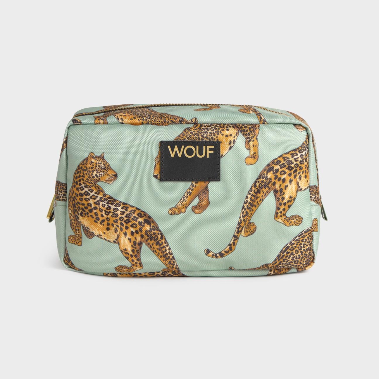 Wouf Wo Daily Emerald Leopard Toiletry
