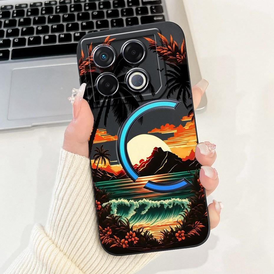 Modne malowane etui na telefon do Infinix GT 20 Pro Miękkie silikonowe odporne na wstrząsy etui do Infinix GT 20 Pro X6871 Etui Zderzaki
