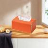 European Style Napkin Holder High Quality Paper Storage Container Streak Tissue Box  Dining Table