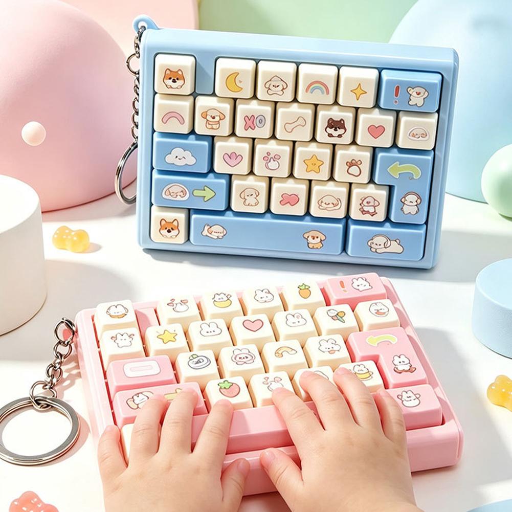 27 Key Cap Giant Keycap Keychain Gifts Keycap Clicker Keyboard Bag Charms Key Caps Keyboard Fidgets Clicker Gifts