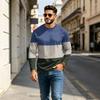 Herren Raglan Langarm T-Shirt mit Rundhalsausschnitt Lässiges T-Shirt für den Alltag