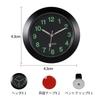 Car Dashboard Clock Night Light Car Alloy Mini Luminous Automotive Vent Clip Type Watch