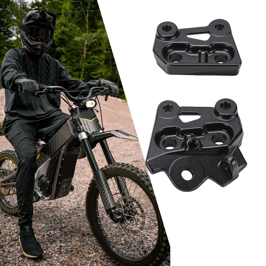 Electric Dirt Bike Foot Pegs Bracket Replacement for Talaria Sting X3 XXX   Left And Right Footpeg Pedal Support Brackets