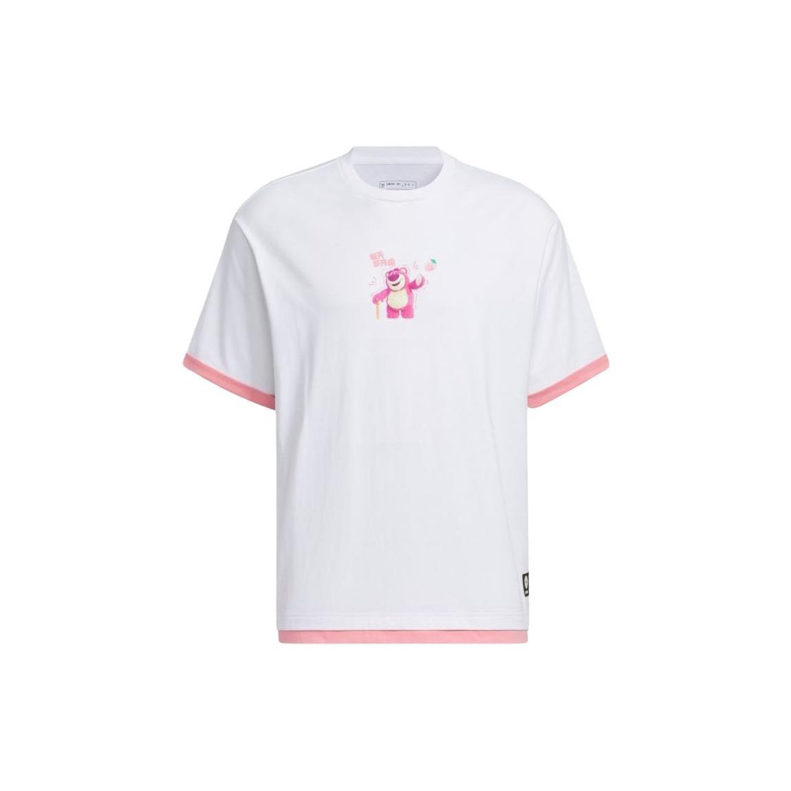 adidas Lotso T-Shirts  White  Men s IP4052 M