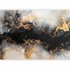 Wallpaper - Golden Explosions - Abstract Pattern Inspired by Marble