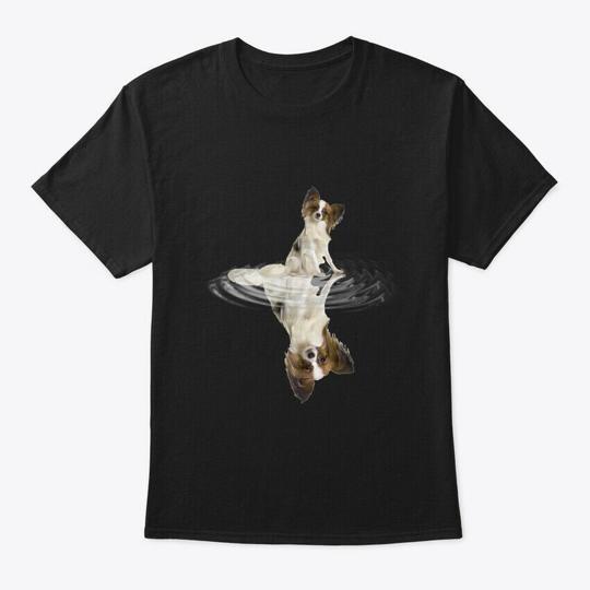 Papillon Reflection Love Dog T-Shirt Made in the USA Size S to 5XL S