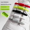 Metal No-Tie Elastic Shoelace Buckle for Kids & Adults Sneakers