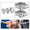 40-Piece Stainless Steel 1/4'' - 1-1/8'' Hose Clamp Set for Pipes, Intercoolers, Plumbing, Tubes & Fuel Lines