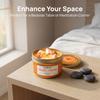 EVODUCK Sacral Chakra Scented Candles Sweet Orange scent-3oz.Suitable as a gift for boyfriends/girlfriends or for home parties