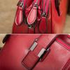 Genuine Leather Women Totes Luxury Handbags Double Zipper Design Ladies Shoulder Bags Designer Real Cowhide Handbags Sac a Main