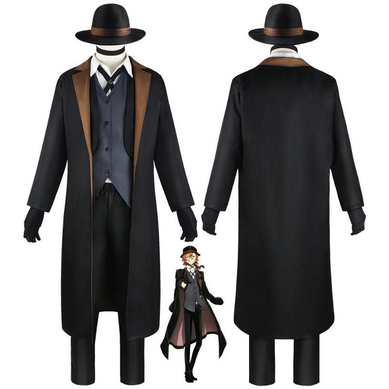 Wenhao Wild Dog Anime Cosplay with Akiko Yosano Nakahara Cosplay Anime Cosplay Halloween