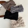 Bow Knot Bow Headband Ear Warm Wool Knitting Headdres  Winter Hair Accessories