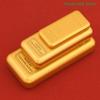 1Pcs Simulated Golden Fake Gold Bar Brick Movie Prop Novelty Gift Home Decor Simulation Decoration Crafts