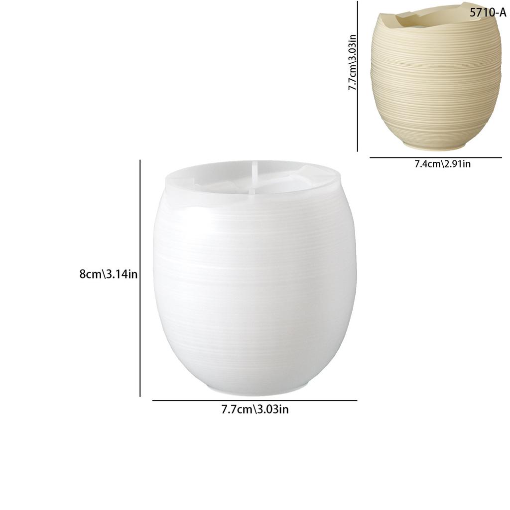 Egg-Shaped Silicone Mold Diy Aromatherapy Diffuser Mold Plaster Storage Tank Mold Plaster For Candle Making Home Decor Diy Craft