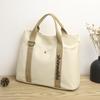 New Canvas Women's Tote: Simple, Trendy, Large-Capacity Crossbody Handbag