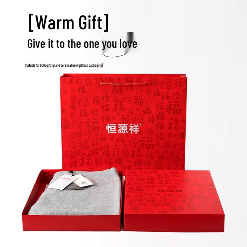 Hengyuanxiang Women's 100% Wool High-Waist Thermal Knit Pants