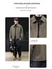 Men's American Style Heavyweight Wool Cashmere Jacket - Double-faced, Thickened, High-end, Plus Size Casual Outerwear for 2025.
