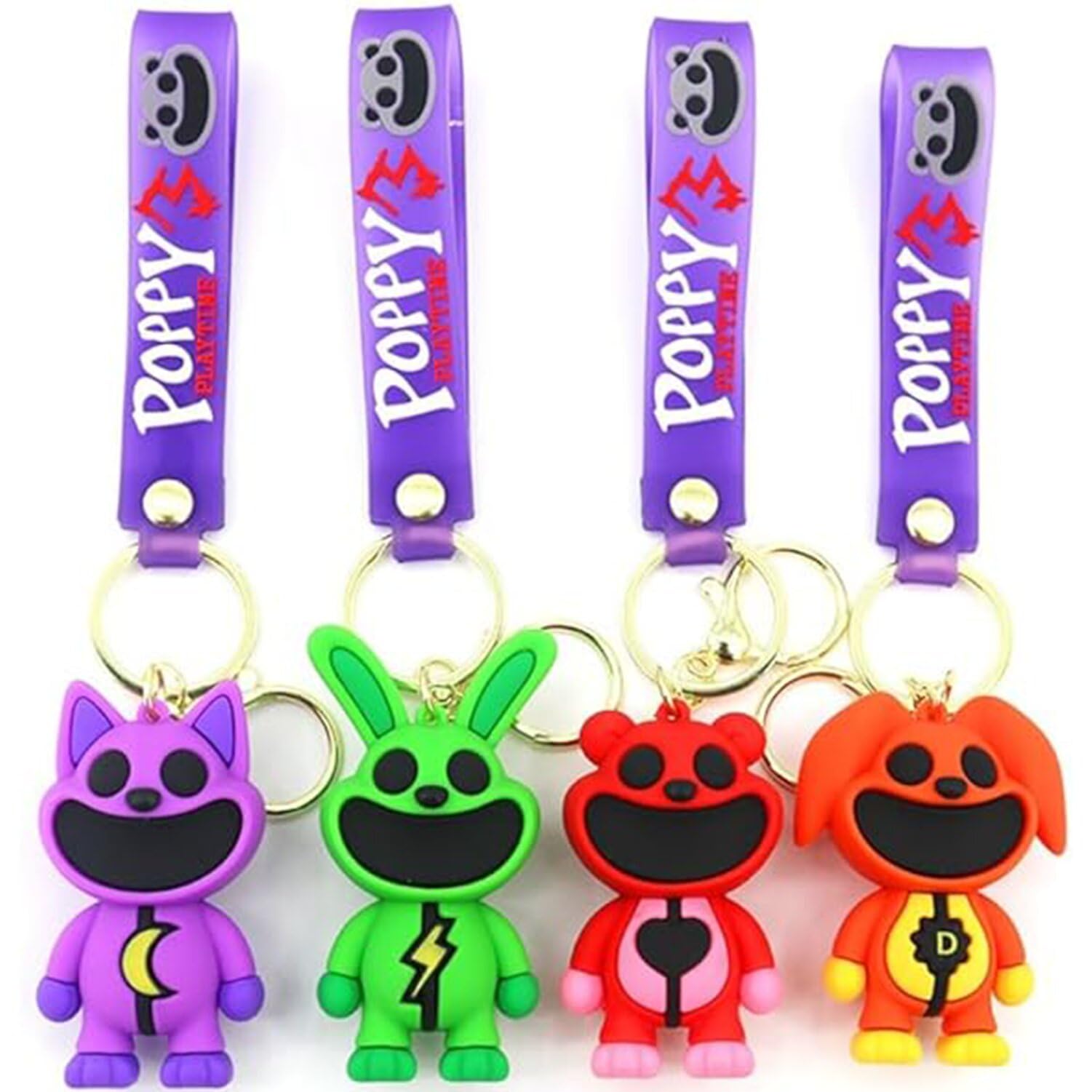 

Брелок для ключей Catnap Smiling Critters Брелок для ключей Playtime Smiling Critters Брелок Huggy Waggy Глава 3 Манга Monster Game Fan Подарок на день рождения 6 см