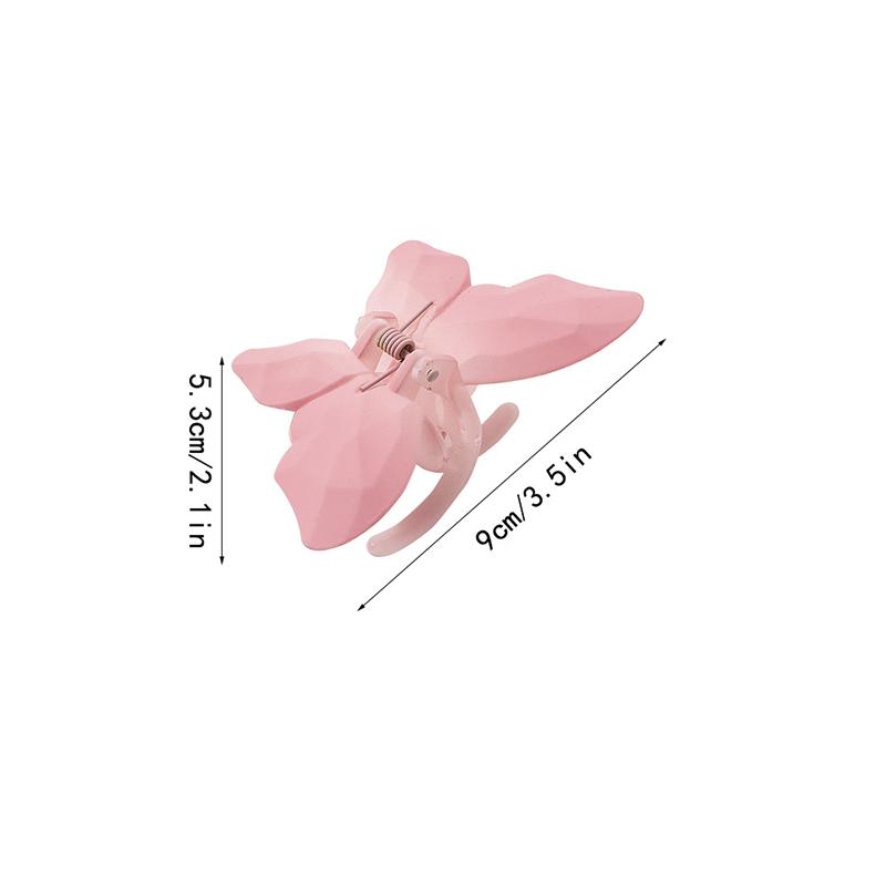Cherry Blossom Hair Clip Frosted Grab Clip Fresh Versatile Shark Clip Pan Hair Grab Jewelry