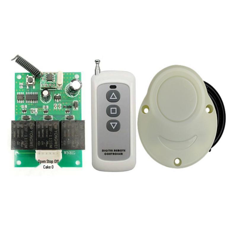 220V Smart Three-Way Remote Control Module with 12V-24V Wide Voltage and 433MHz