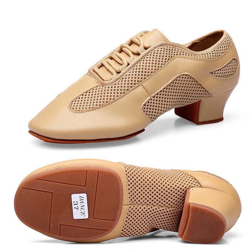 

Мужская обувь для латиноамериканских джазовых современных танцев, замшевая мягкая подошва, стандартная обувь для бальных танцев в помещении, каблук 3,5 43 верблюд