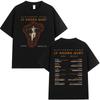 Rapper Alejandro Sanz Album Tour Graphics 100Cotton Mens Tshirt Fashion Oversized Retro Unisex Oneck Short Sleeve Shirt