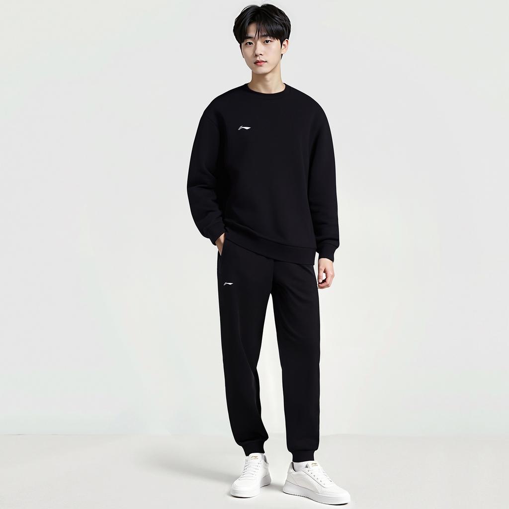 Li Ning Sweatshirt Set Men's 2 Piece Set AWEV059-1