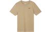 Swoosh Herren Grafik Logo Atmungsaktives Rundhals-T-Shirt Braun BV0508-247