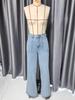 Women's Denim Classic Versatile High Waist Fashionable Trousers