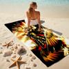 Gang Motorcycle Enthusiasts Hells Angels Motorcycle Club Beach Towel Outdoor Camping Vacation Swimming Beach Towel Outdoor Absorbent Bath Towel Y2