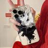 Art splashing ink is suitable for iphone11promax mobile phone case, simple, thickened and transparent Apple 11 anti-drop 11/11.