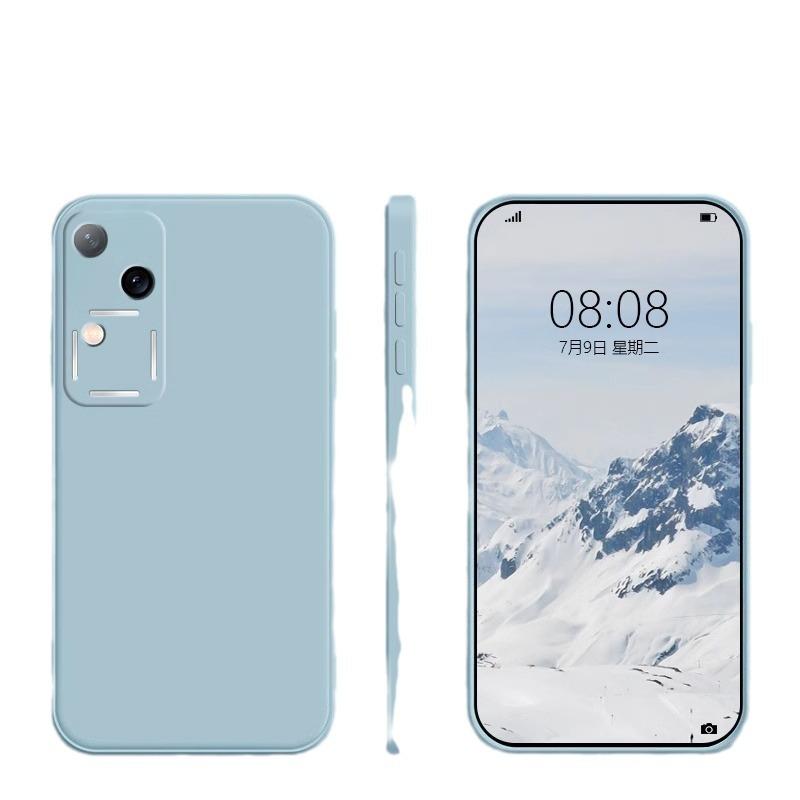 Applicable to vivoY35/Y77e imitation liquid silicone mobile phone case iQOOneo9 soft x100/x90s female s19s7