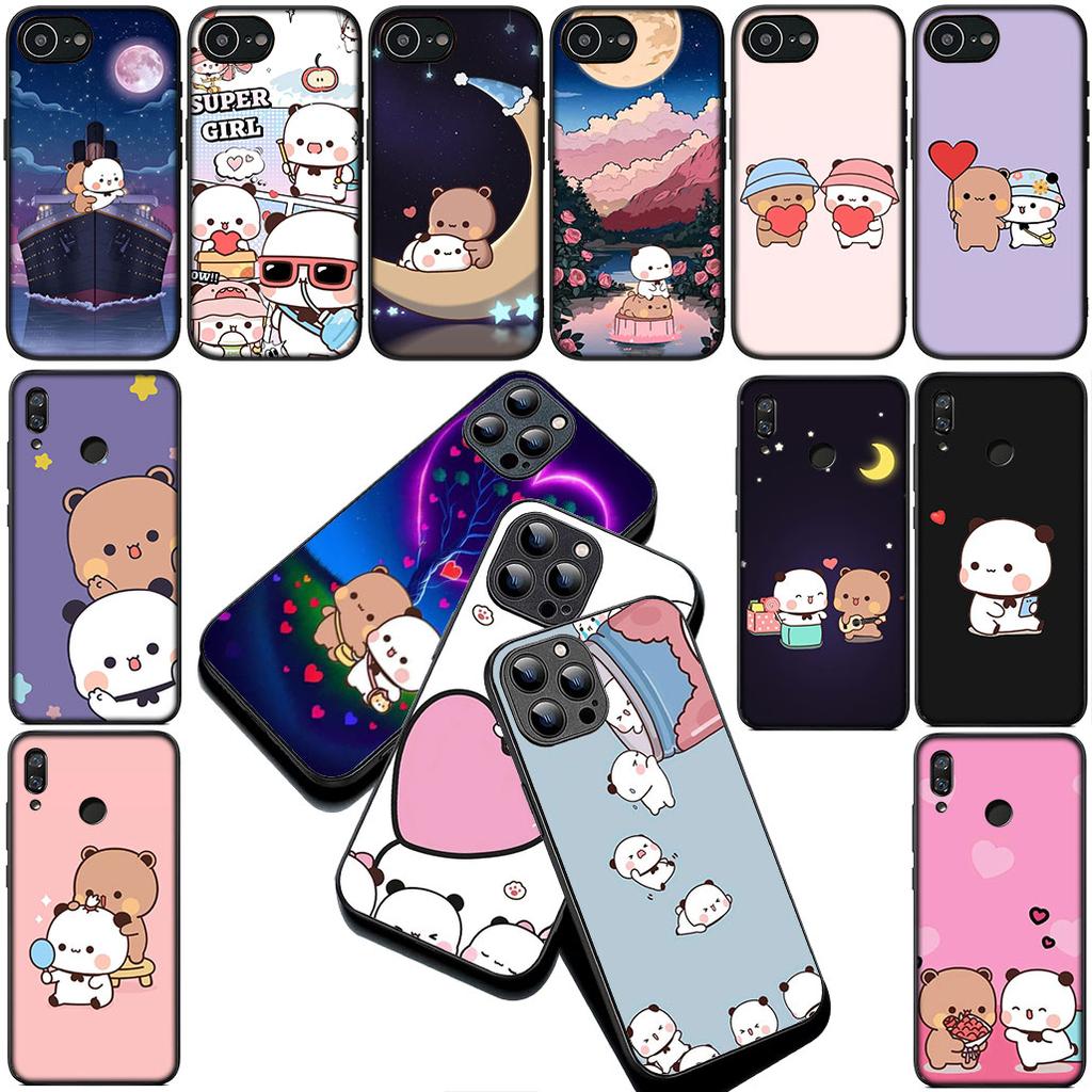 BUBUs DUDUs Silicone Cover for Apple iPhone 16 14 15 Plus 11 Pro Max 16E ProMax + 15Plus 16+ 14+ Coque Phone Case