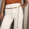 Dames Sexy Zilver Goud Meerlagig Retro Kwastjes Taille Riem Ketting Lichaams Sieraden
